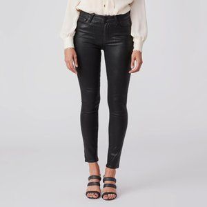 Paige Hoxton Ankle - Black Fog Luxe Coating